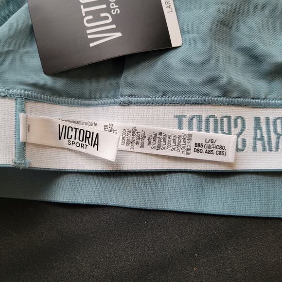 Victoria Sport The Player Racerback Bra - Blue, Large - Picture 4 of 4